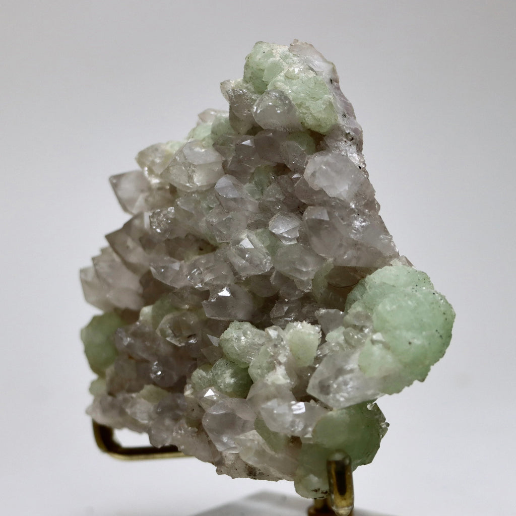 Prehnite on Quartz w/ Epidote