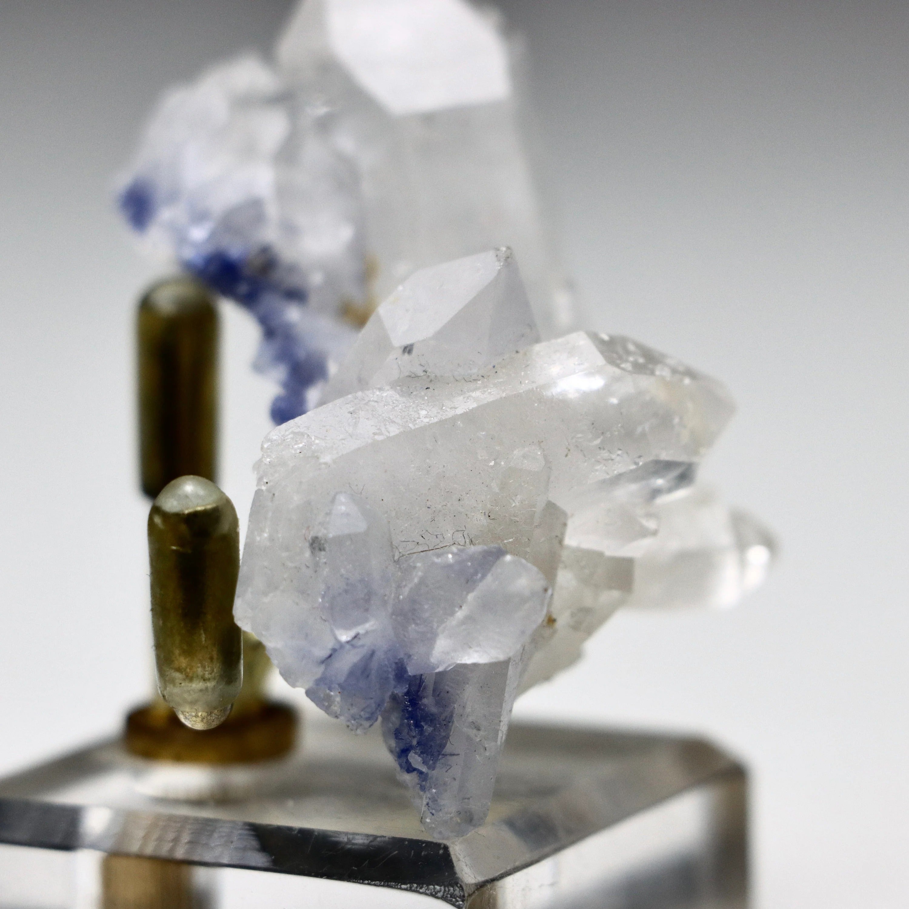 Dumortierite in Quartz Crystal | Bahia Brazil