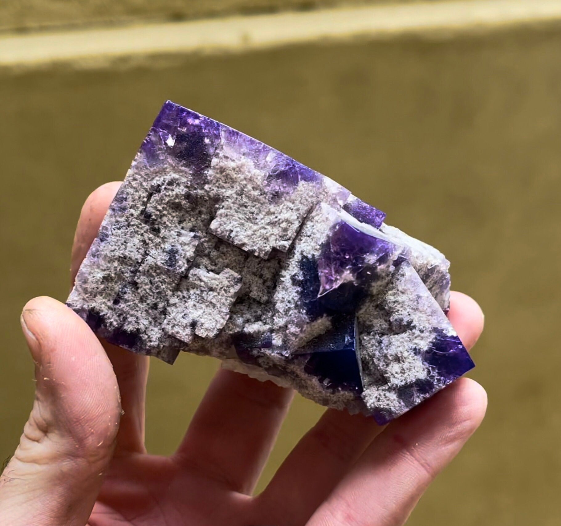 Color Changing Fluorite | Rogerley Mine England