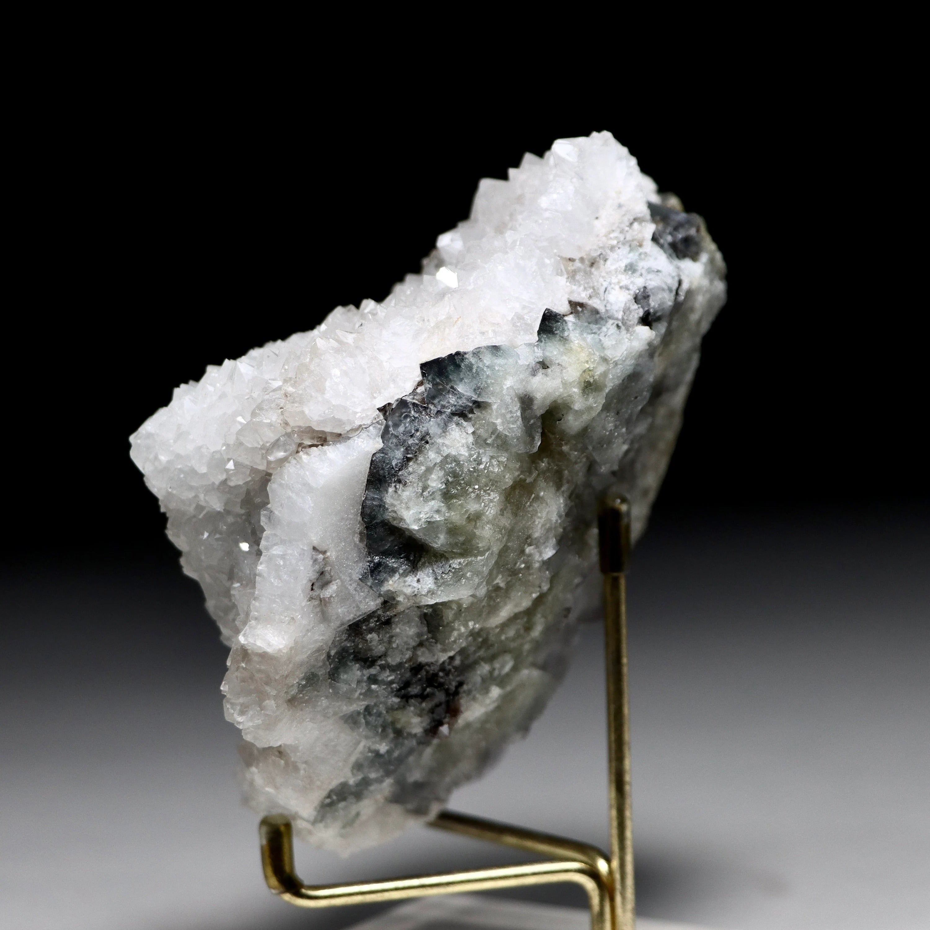 RARE Diana Maria Quartz on Fluorite | Rogerley Fluorite UV Reactive Specimen