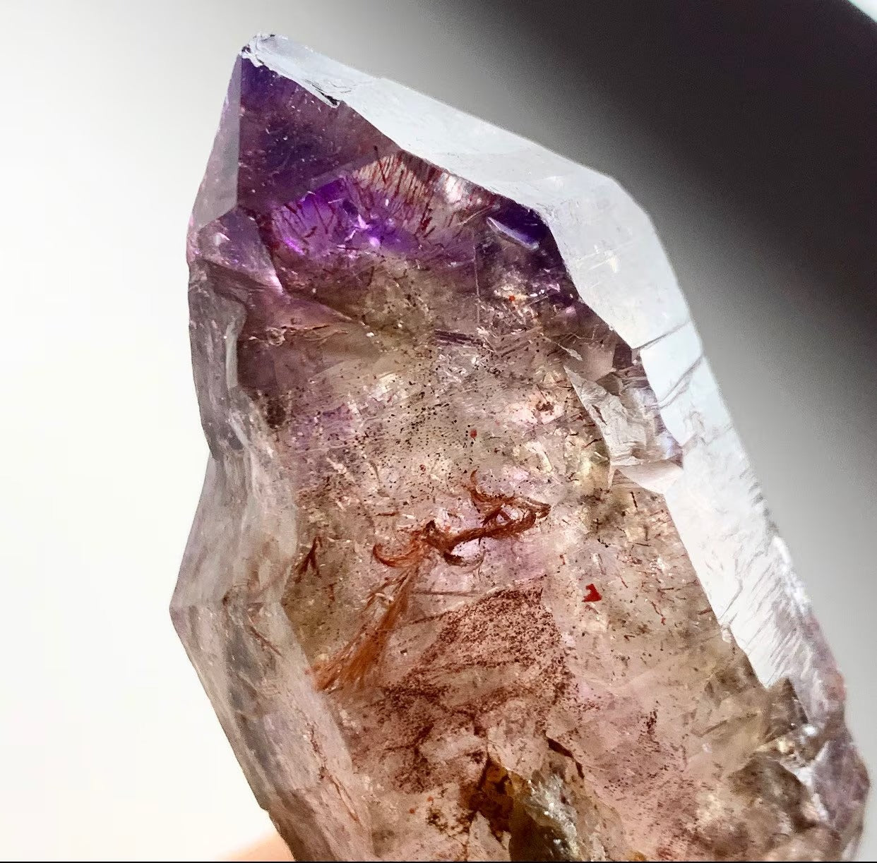 Smoky Amethyst Scepter (DT) | Zimbabwe