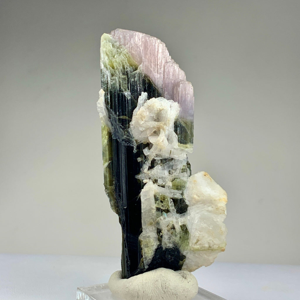 Tourmaline with Feldspar | Natural Tourmaline Mineral Specimen