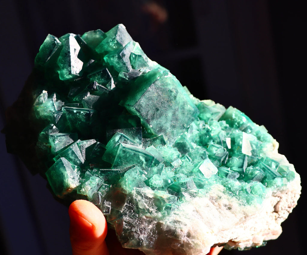 Double Sided Green Fluorite | Natural Fluorite Crystal