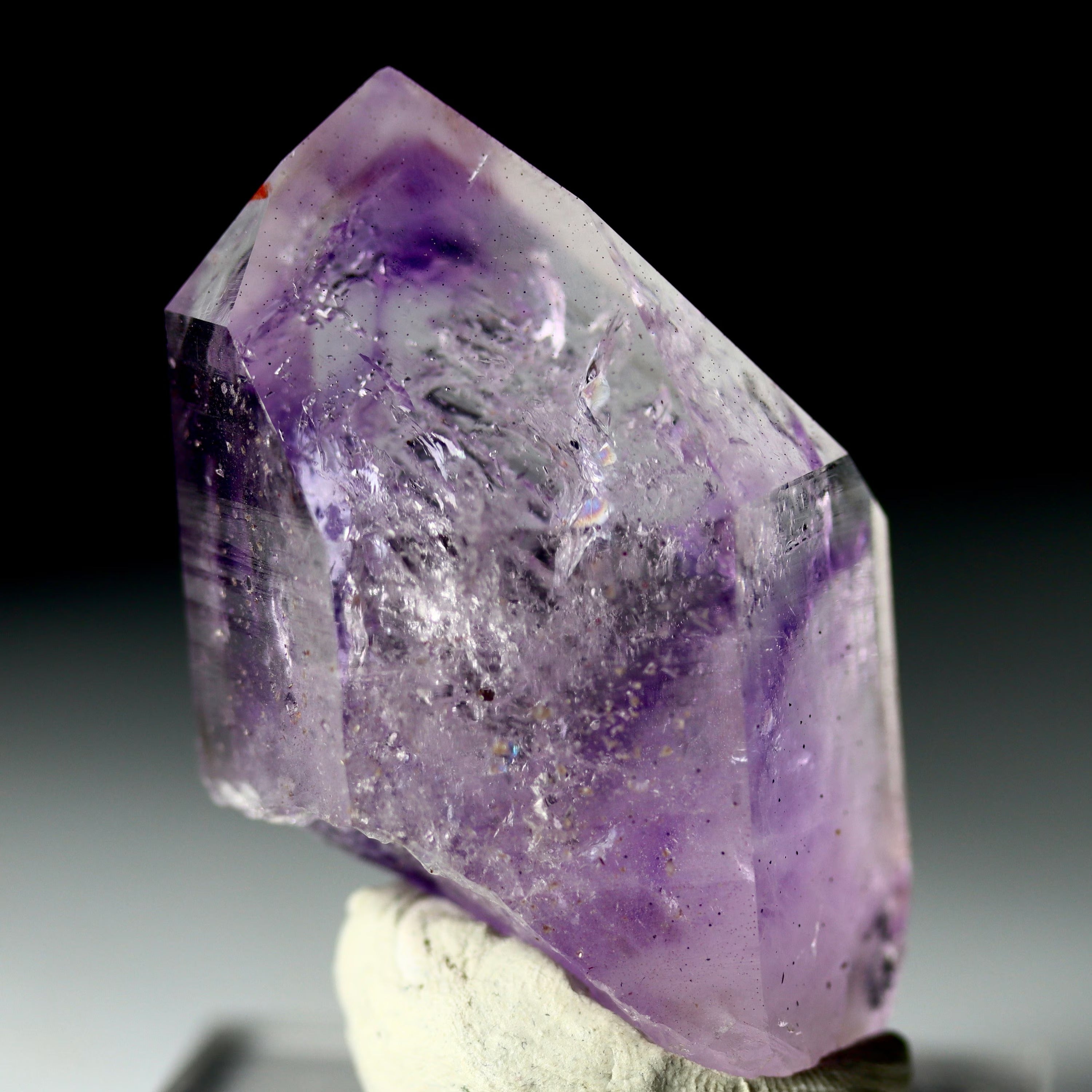 Multiple Enhydro Phantom Brandberg Amethyst Crystal | Natural Amethyst from Namibia