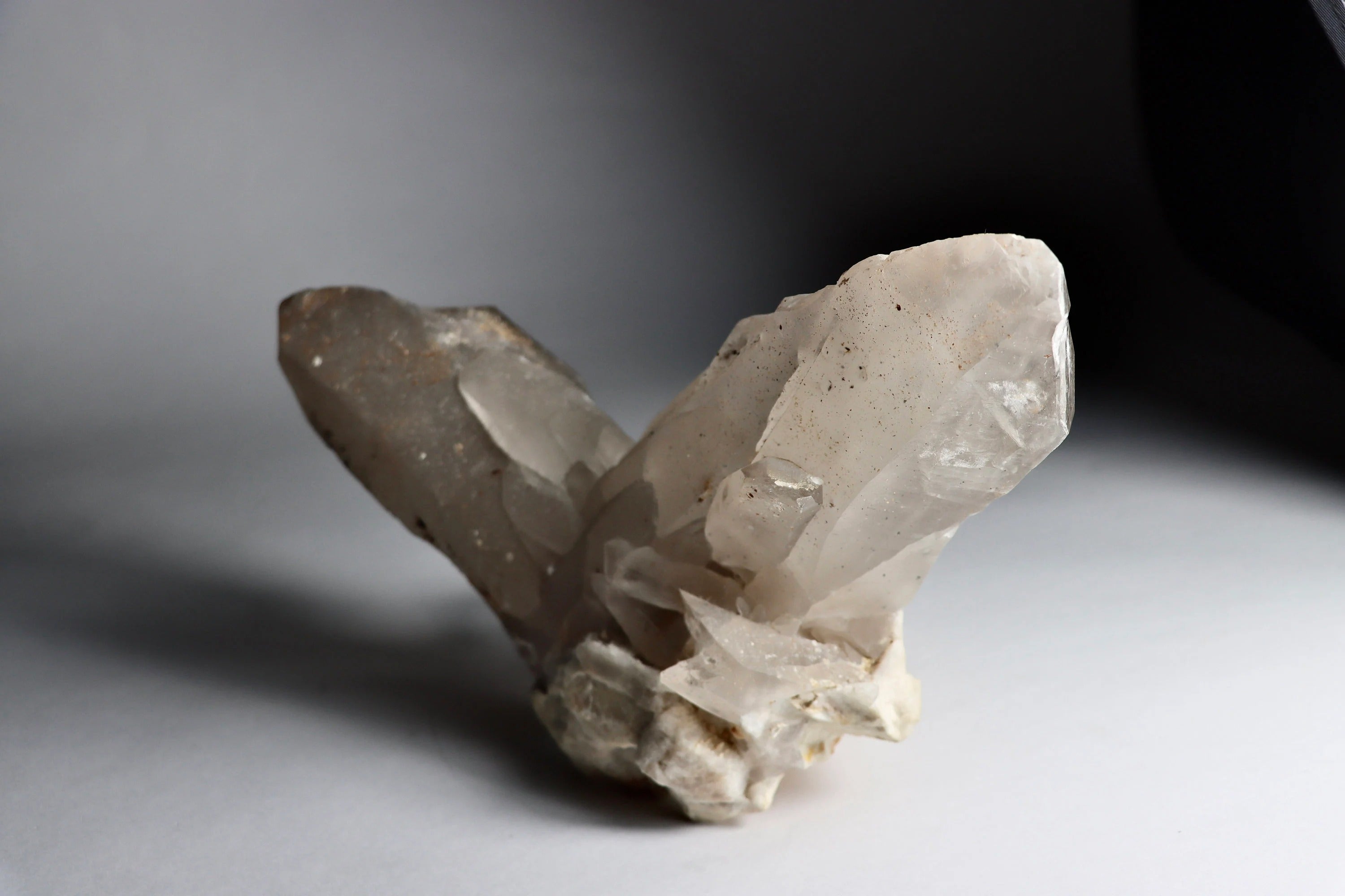 Smoky Quartz with Microcline | Natural Smoky Quartz Point from Smoky Hawk Claim, Colorado, USA