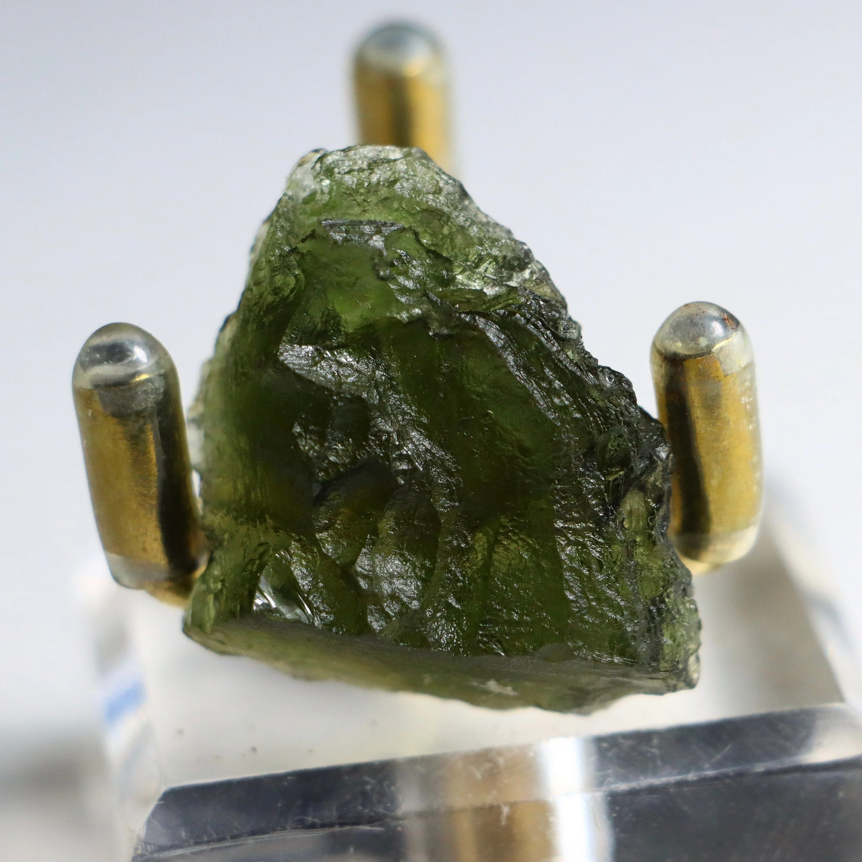 High Grade Moldavite | Czech Moldavite Rough Crystal