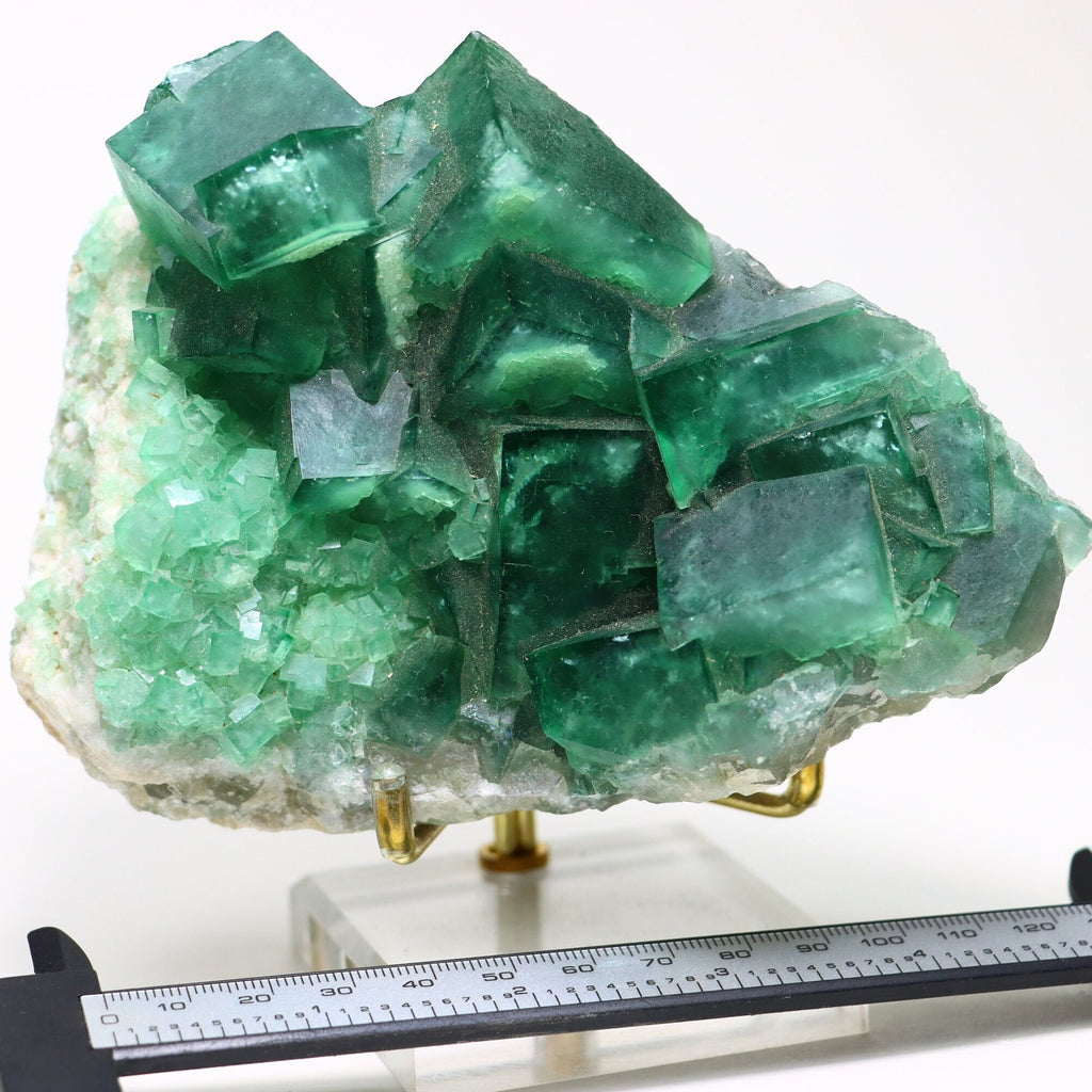 Green Fluorite Cubes