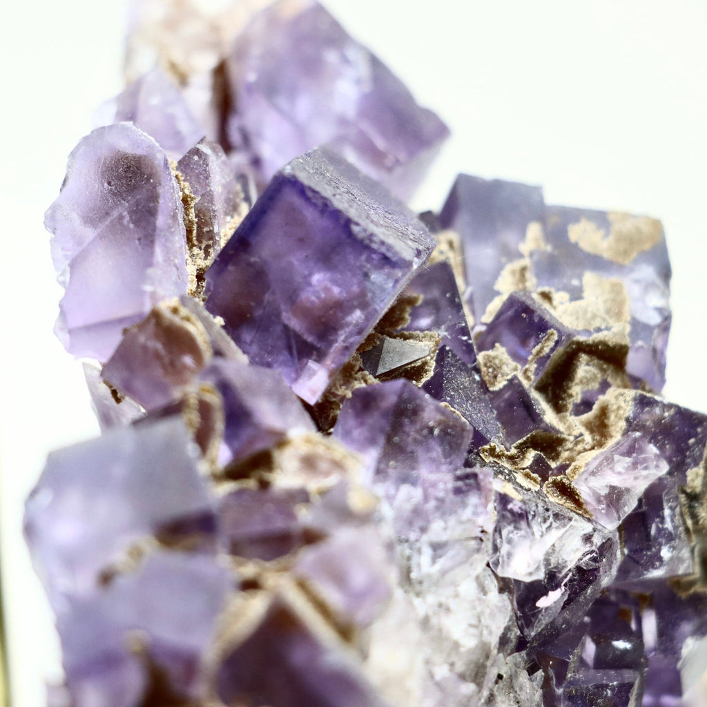 Purple Illinois Fluorite Cube | Classic Cubic Fluorite from Hastie’s Quarry