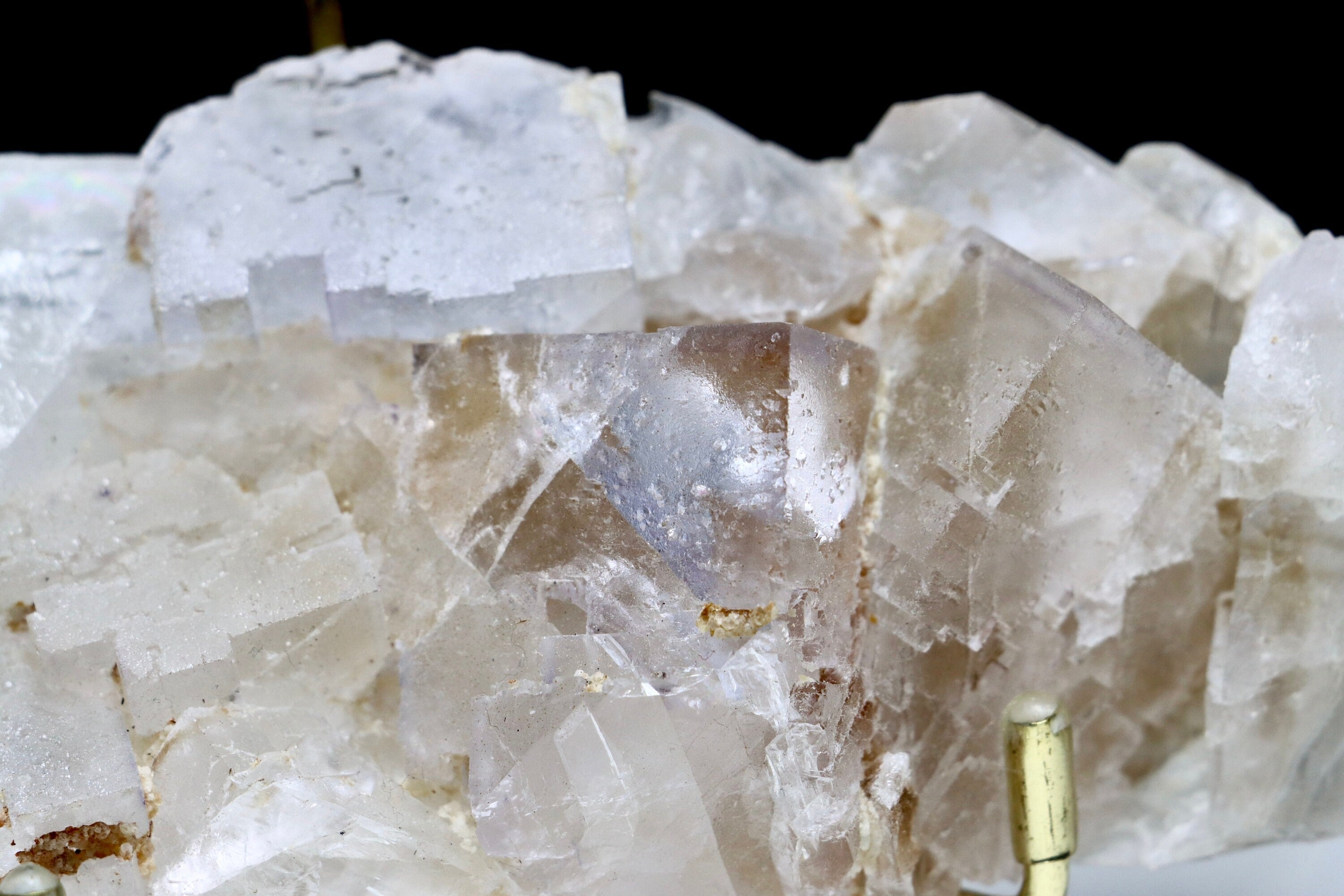 White Illinois Fluorite Cube