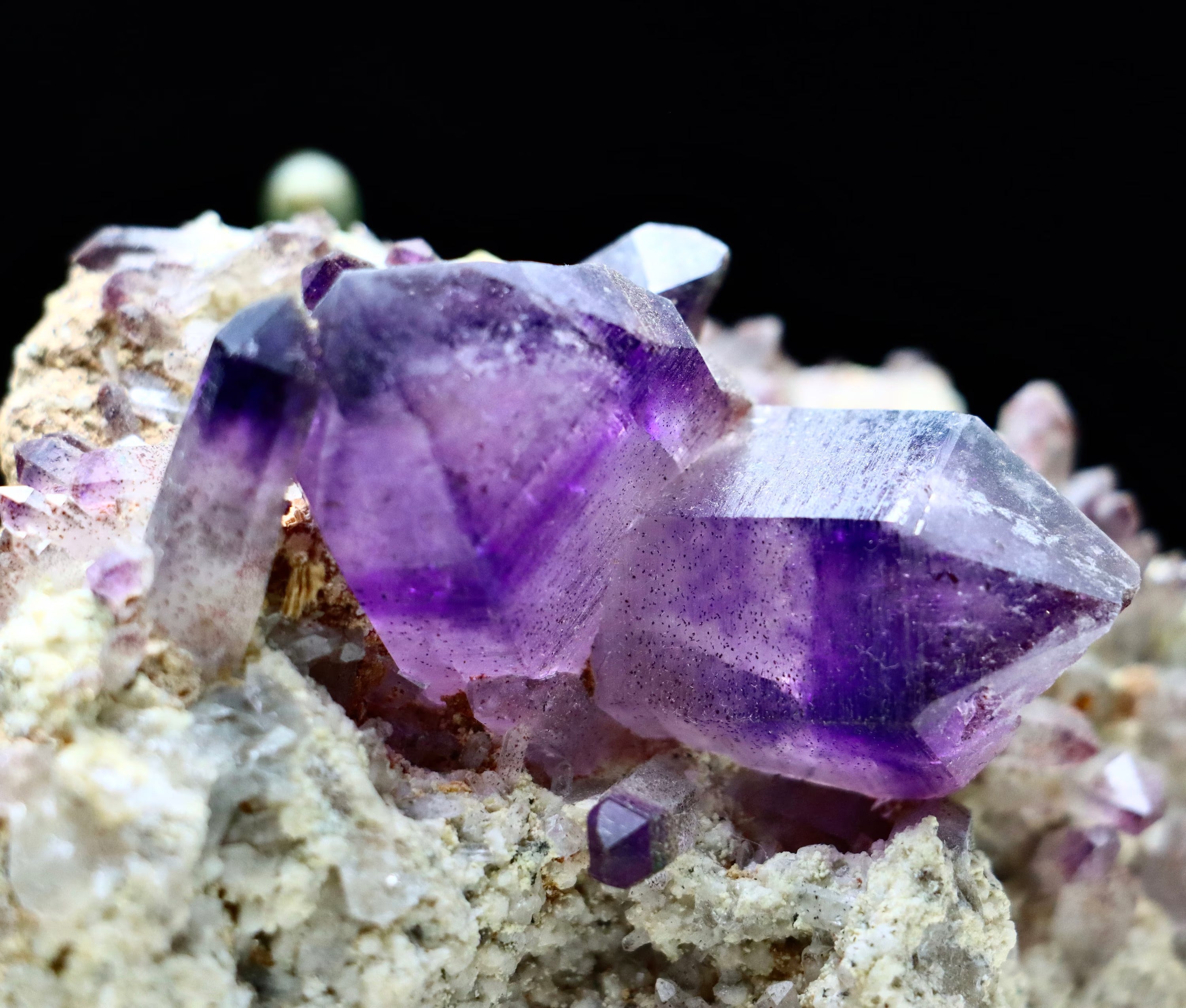 Phantom Brandberg Amethyst on Matrix | Natural Quartz Specimen