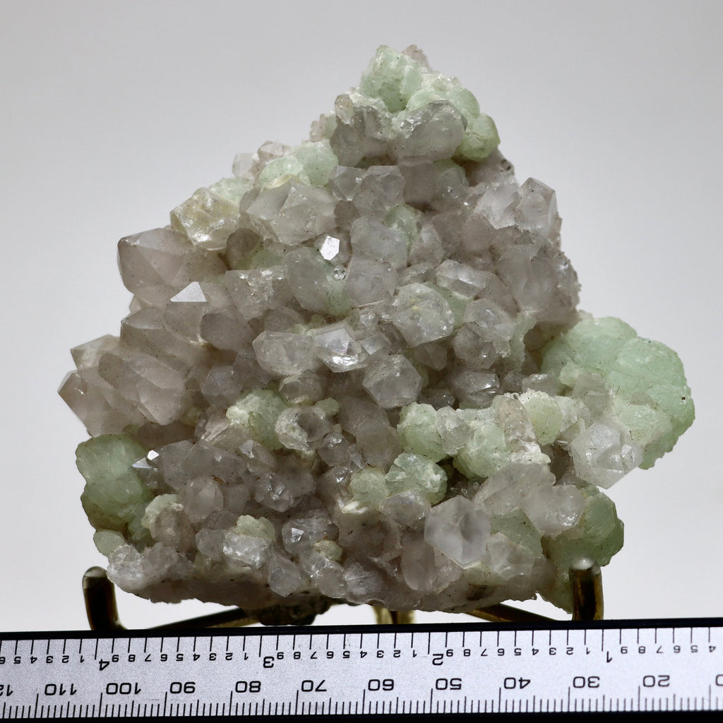 Prehnite on Quartz w/ Epidote