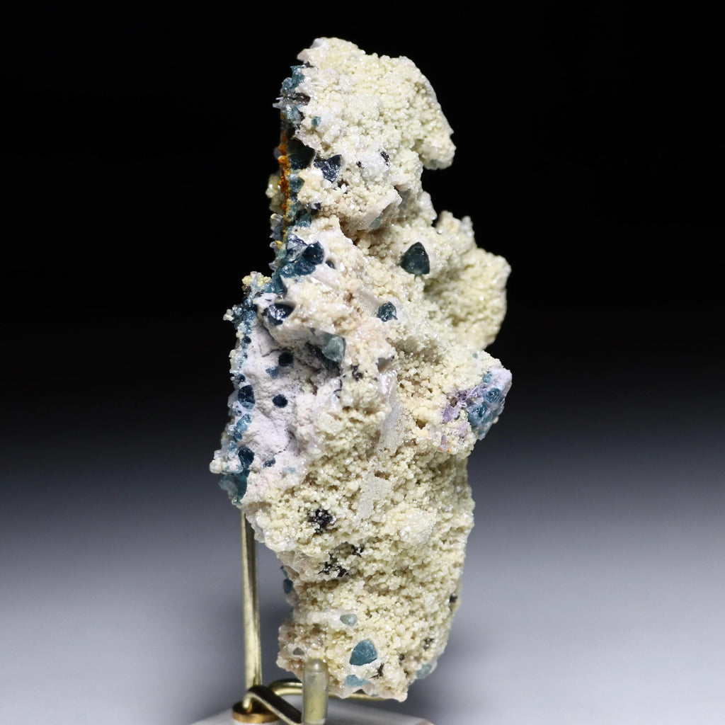 Indicolite Blue Tourmaline with Lepidolite | Brazil