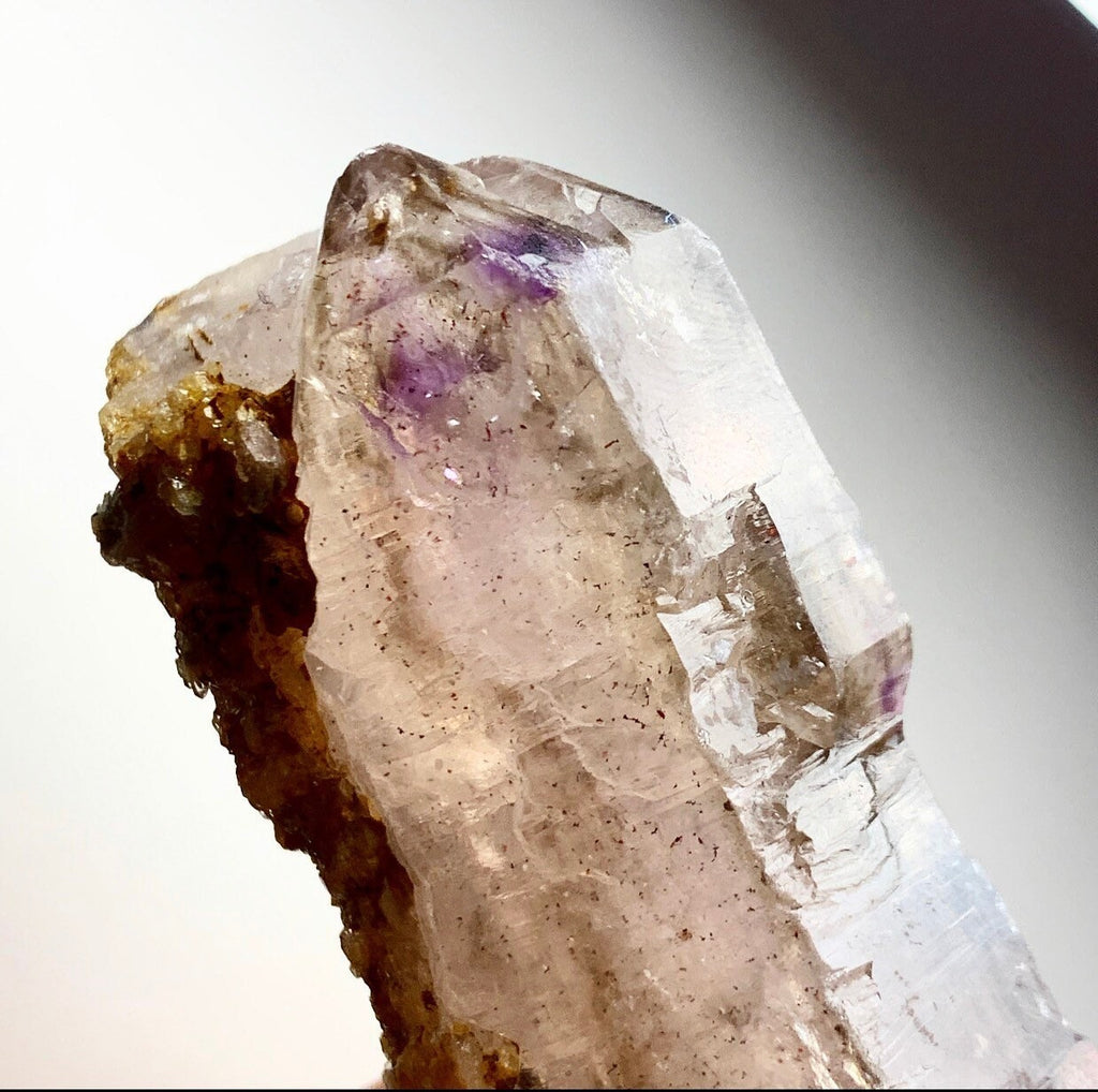 Smoky Amethyst Scepter (DT) | Zimbabwe