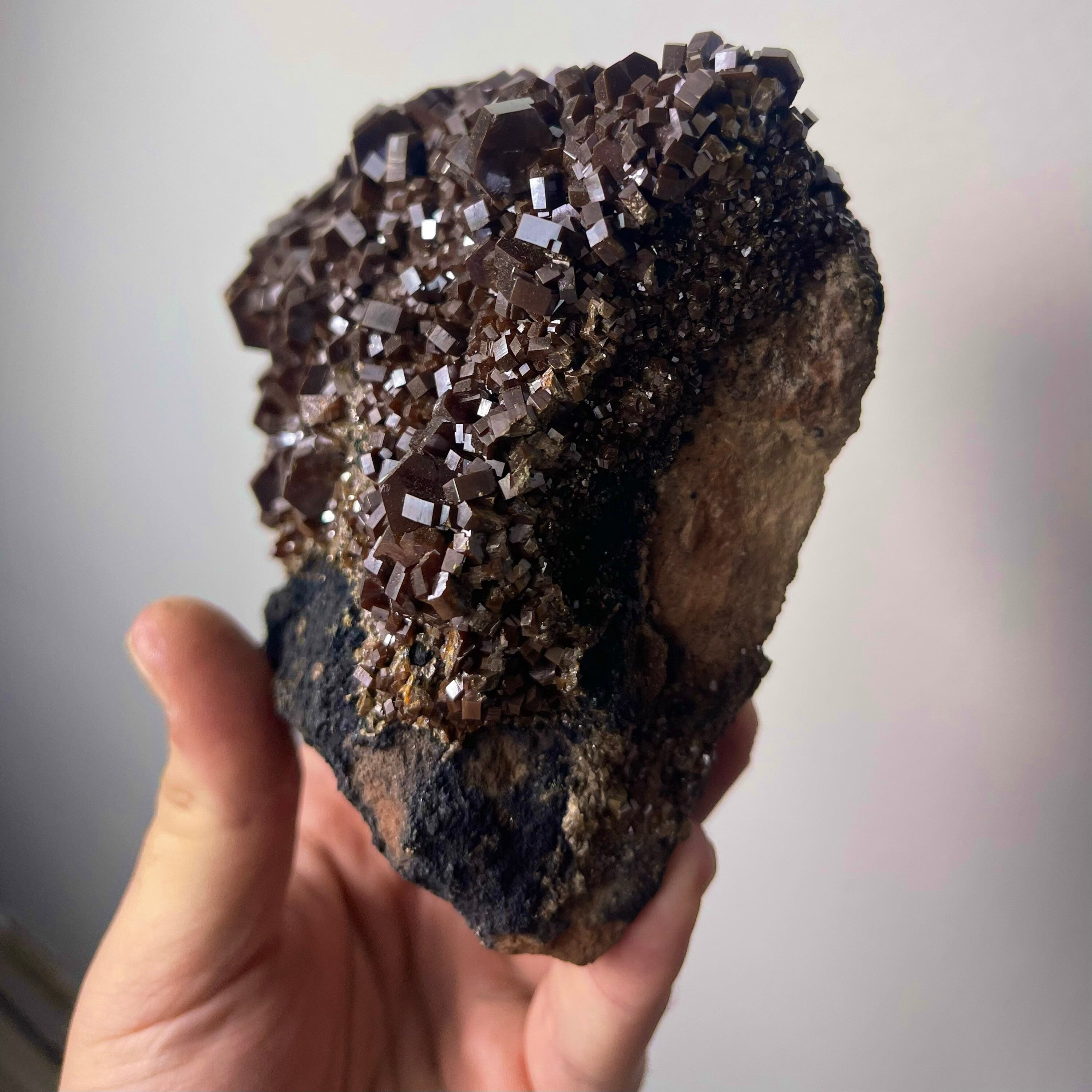 Huge Vanadinite on Matrix | Natural Vanadinite Mineral Specimen