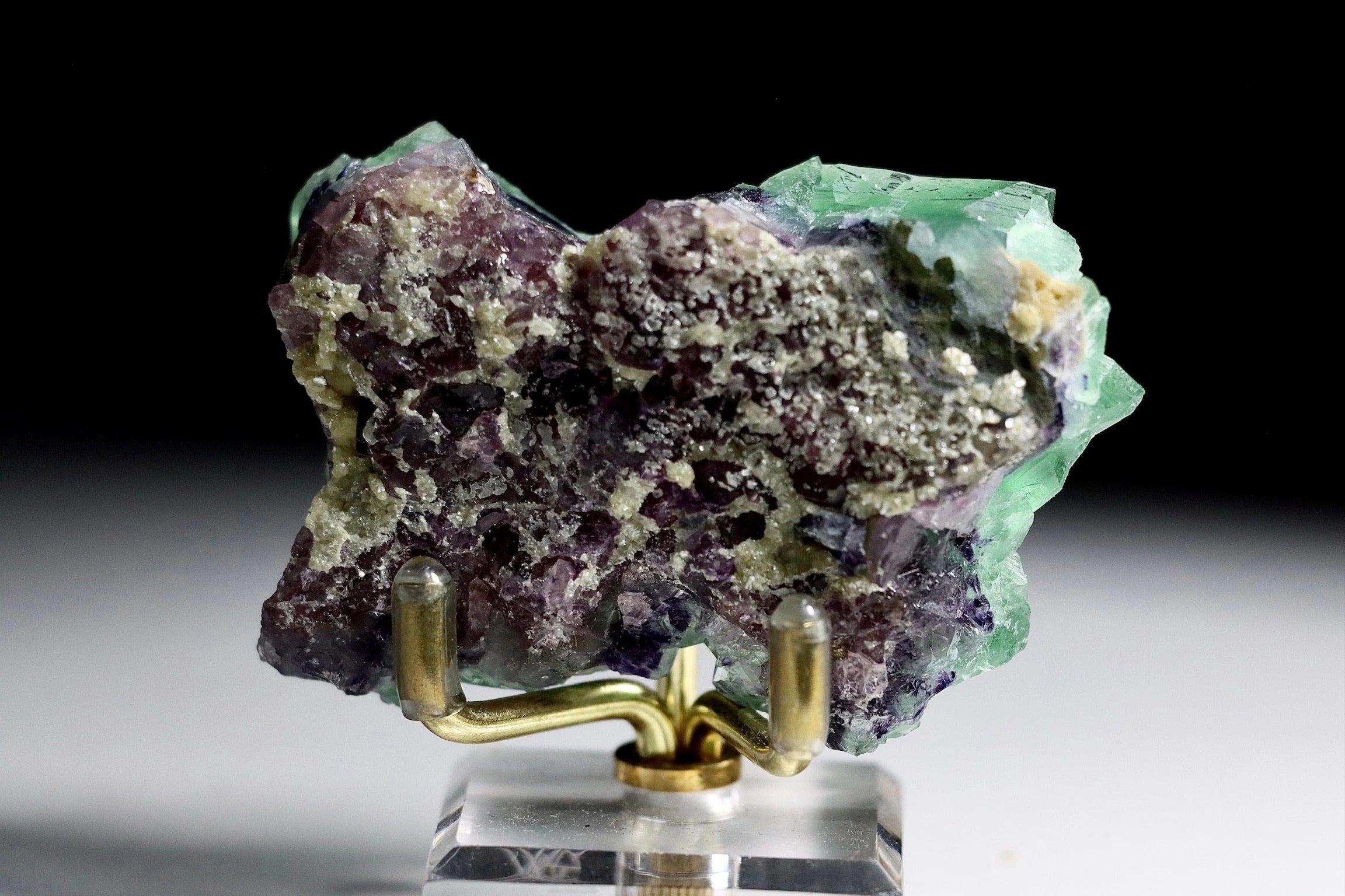 Green & Purple Phantom Fluorite | Inner Mongolia