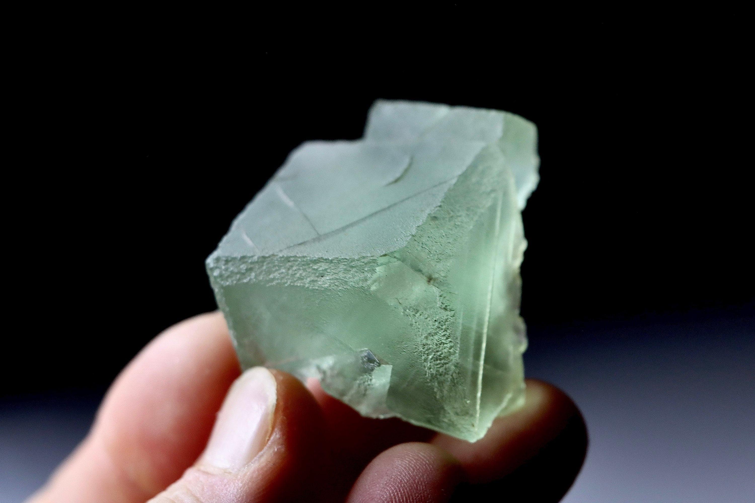 Green Cubic Fluorite Crystal | Xianghualing Mine China