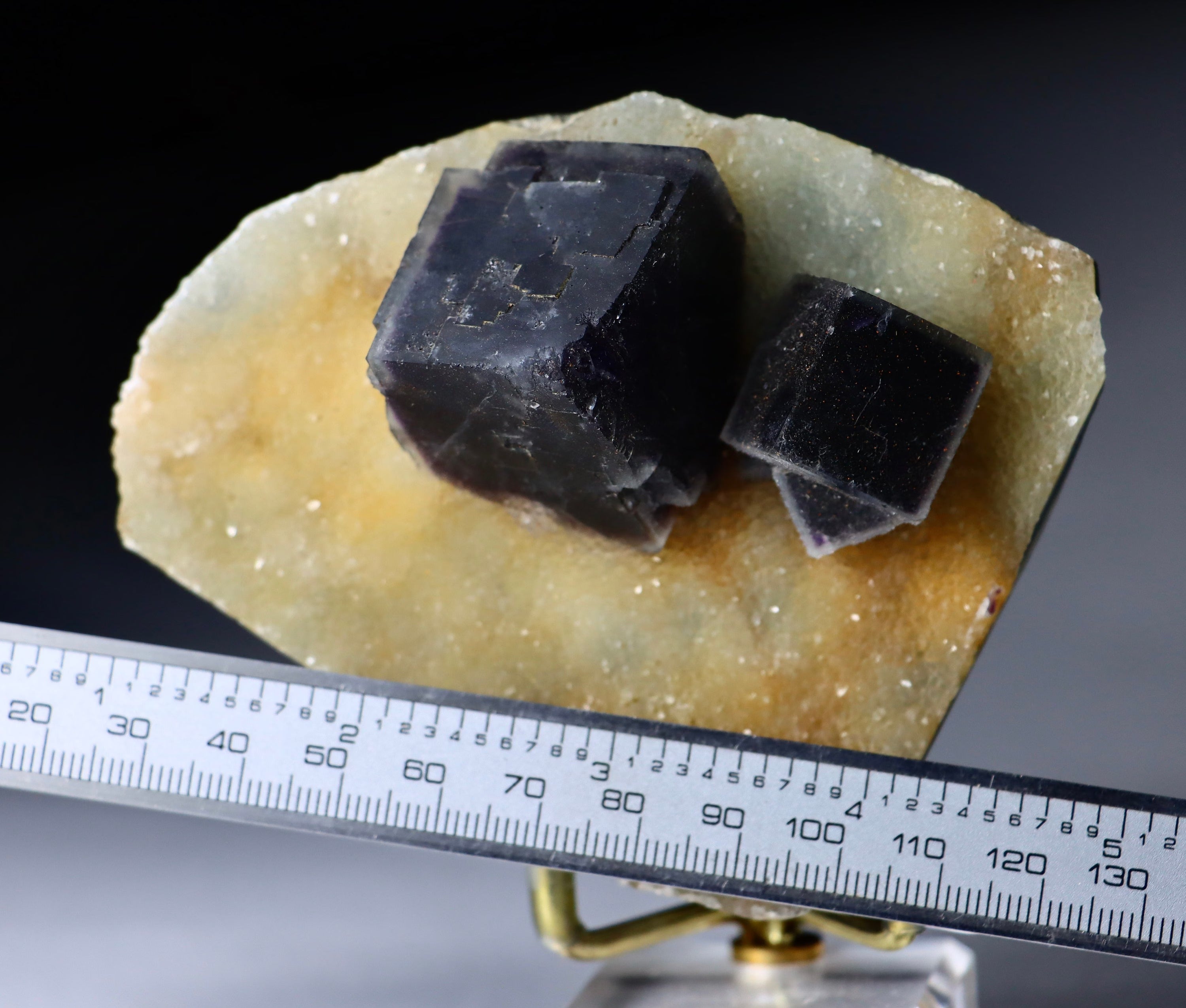 Fluorite with Druzy Quartz | Natural Fluorite Mineral Specimen
