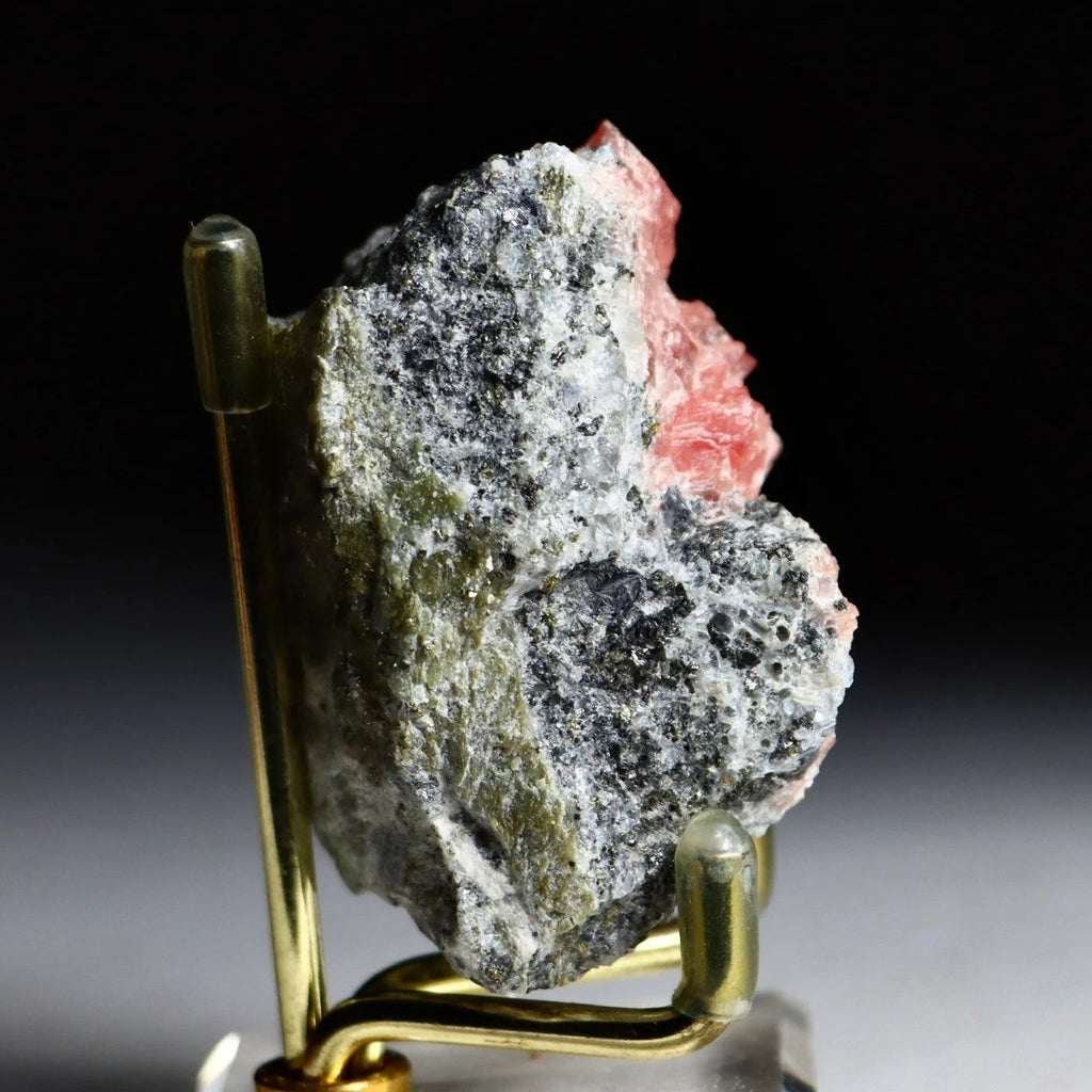 Sweet Home Rhodochrosite & Pyrite Matrix | Colorado