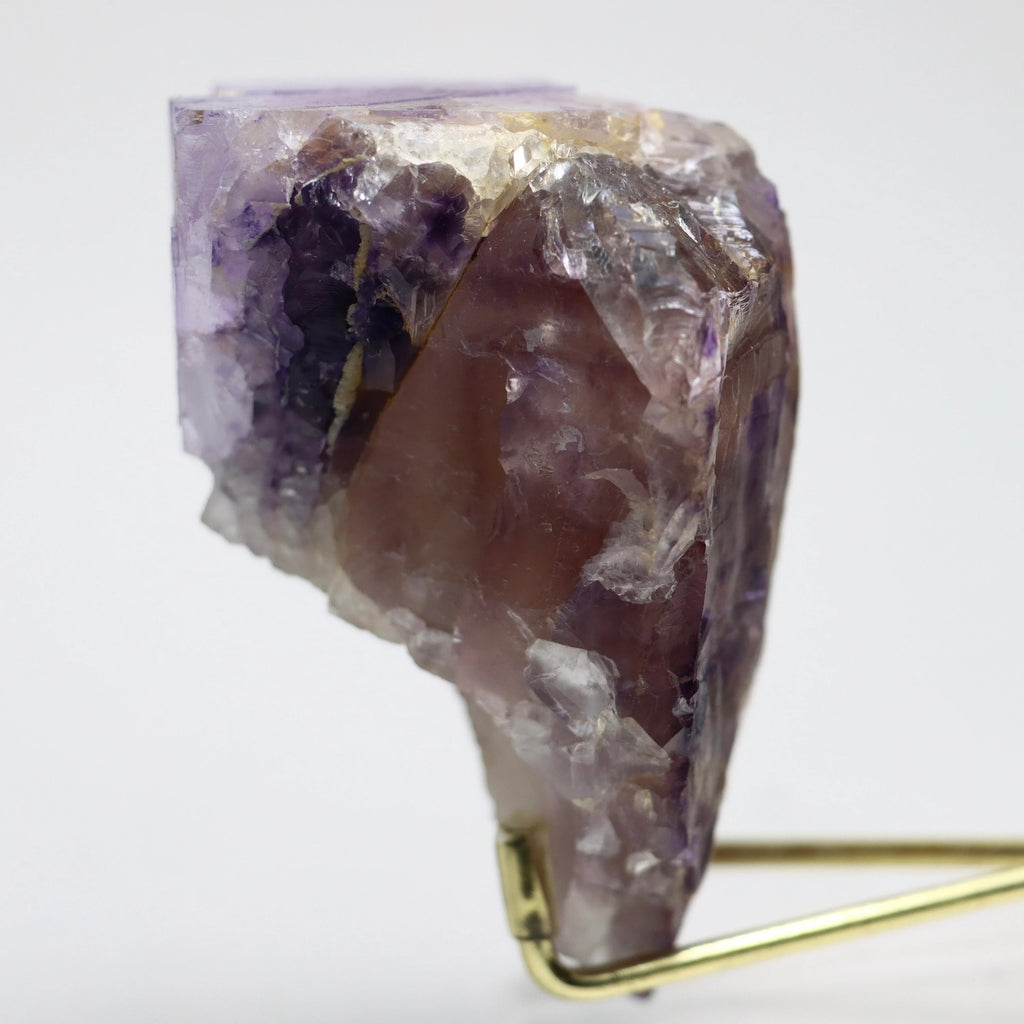 Purple Illinois Fluorite Cube | Classic Cubic Fluorite Crystal from Illinois–Kentucky Fluorspar District