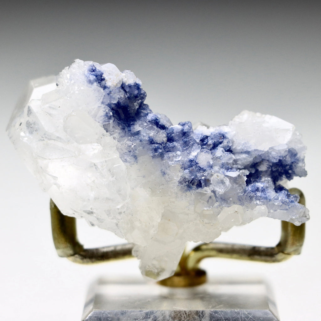 Dumortierite in Quartz Crystal | Bahia Brazil