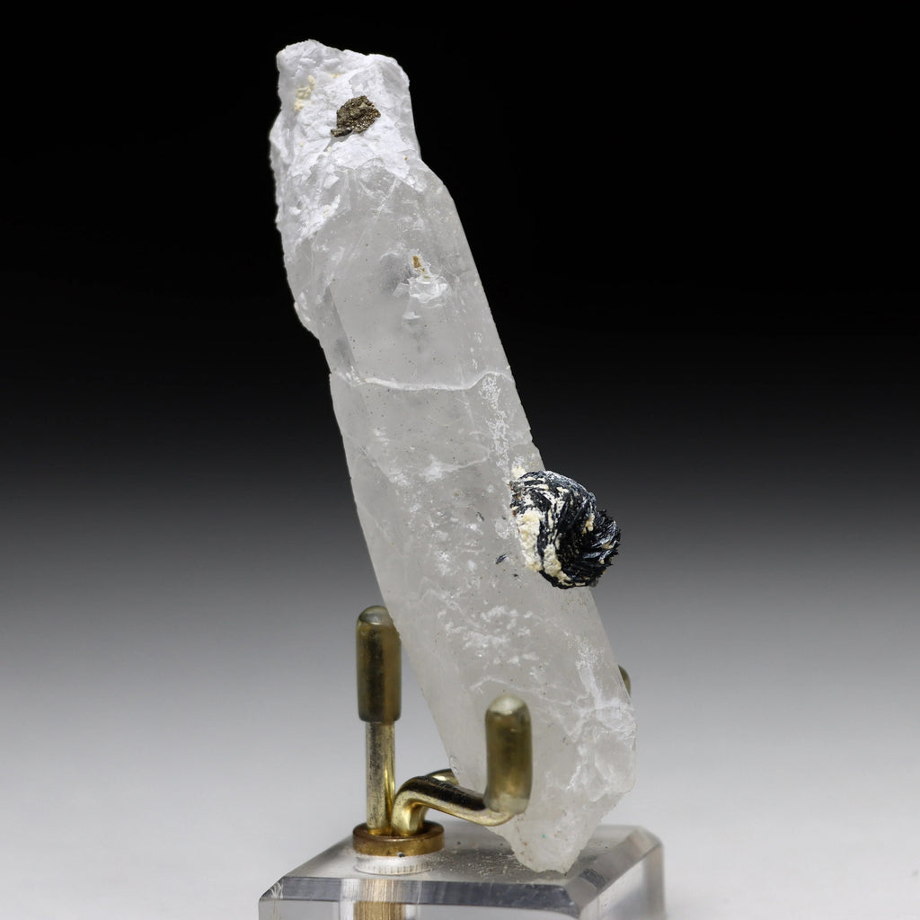 Quartz with Hematite Rosette | Natural Quartz Crystal